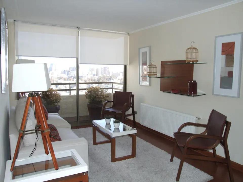 산티아고 Depto Barrio Bellavista Turismo Clinicas Aire Acondicionado 아파트 외부 사진